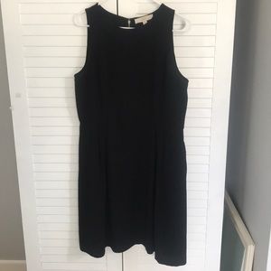 Black occasion dress LOFT size 10